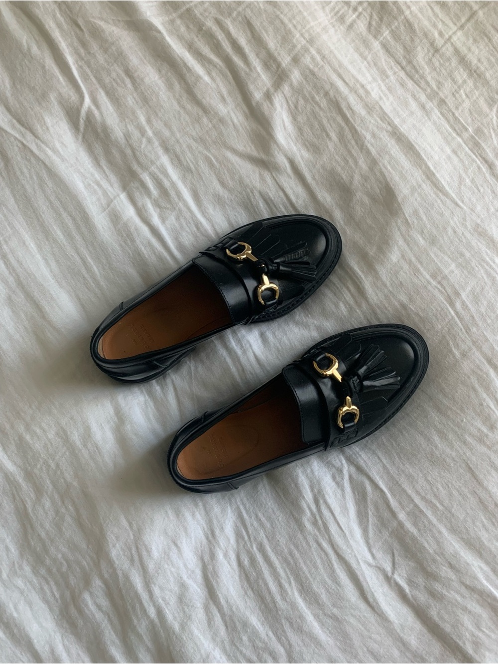 Sezane Black Amy Loafers